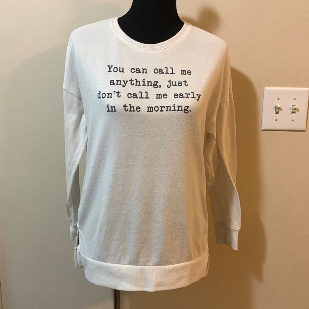 EUC Long Sleeved Sleep Pajama Shirt